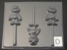 126sp Yellow Chicken Friend Chocolate Candy Lollipop Mold FACTORY SECOND